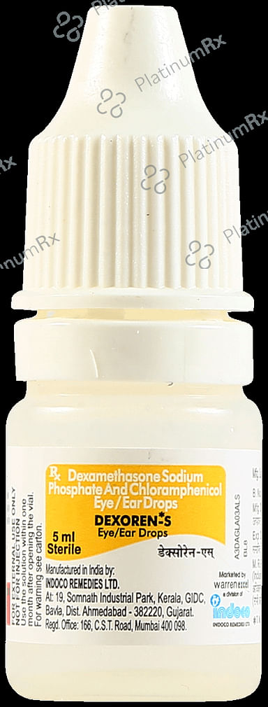 Dexoren S Eye/Ear Drops 5ml