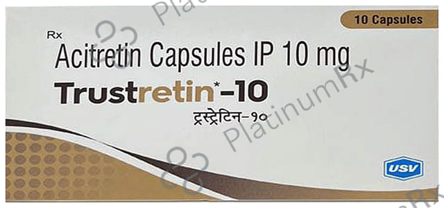 Trustretin 10mg Capsule 10s