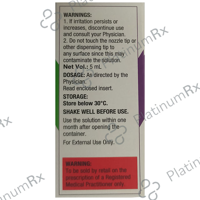 Simbrinza Ophthalmic Suspension 5ml