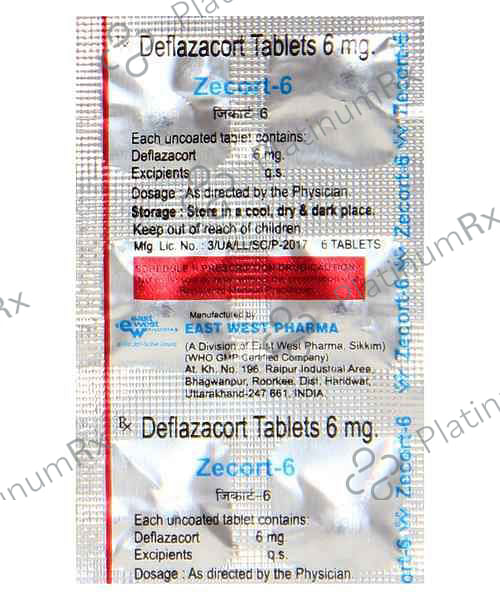 Zecort 6mg Tablet 6s