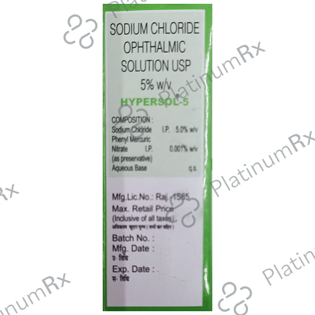 Hypersol Ophthalmic Solution
