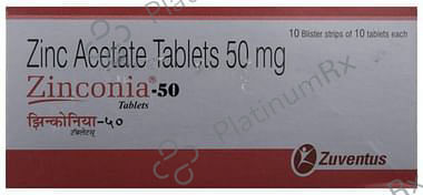 Zinconia 50mg Tablet 10s