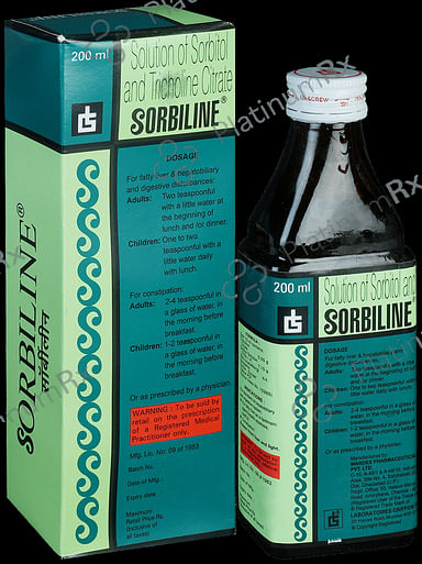 Sorbiline 7.15/0.55mg Syrup 200ml