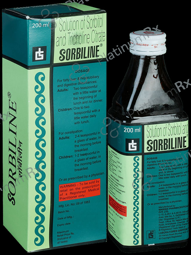 Sorbiline 7.15/0.55mg Syrup 200ml