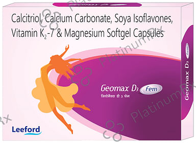 Geomax D3 Fem SG Capsule 10s