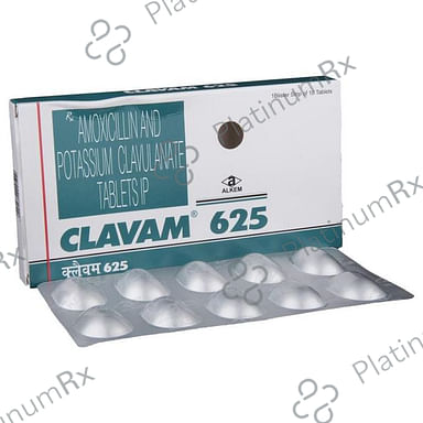 Clavam 625mg Tablet 10s
