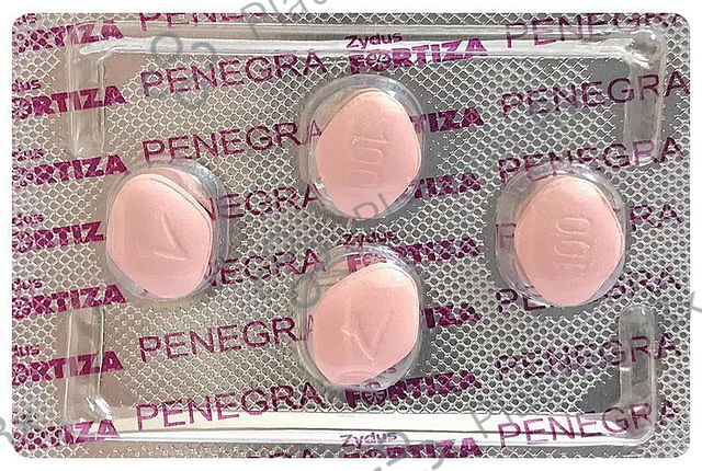 Penegra 100mg Tablet 4s