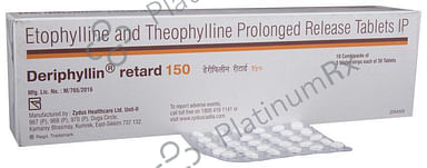 Deriphyllin Retard 150mg Tablet PR 30s
