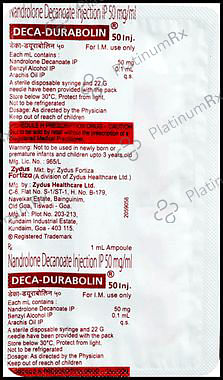 Deca Durabolin 50mg Injection 1ml