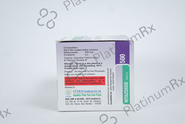 Ntzoxide 500mg Tablet 6s