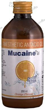 Mucaine Gel Orange Oral Suspension 200ml