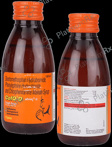 Cof Q D 5/2/10mg Syrup 100ml