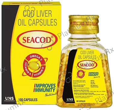 Seacod Cod Liver Oil 300mg Capsule 100s