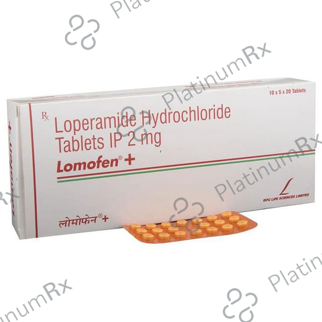Lomofen Plus 2mg Tablet 20s
