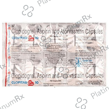 Clopitab CV Gold Capsule 10s