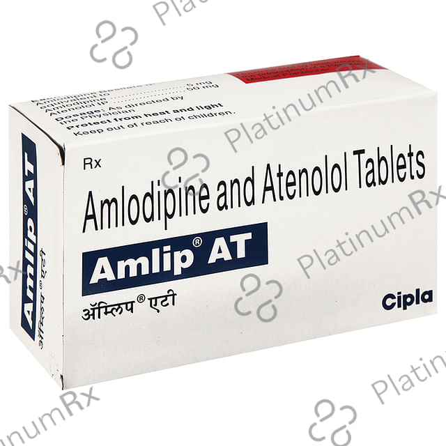 Amlip AT 5/50mg Tablet 10s