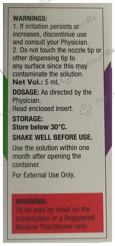 Simbrinza Ophthalmic Suspension 5ml