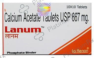 Lanum 667mg Tablet 10s