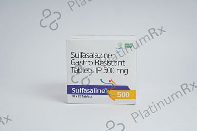 Sulfasaline 500mg Tablet 15s