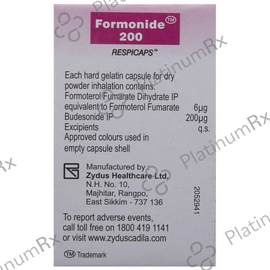 Formonide 200/60mcg Respicap 30s
