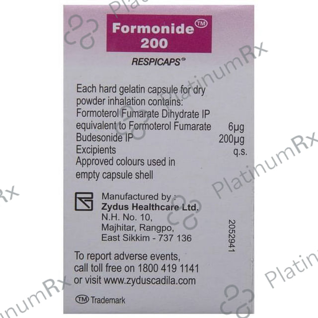 Formonide 200/60mcg Respicap 30s
