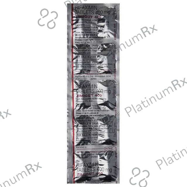 Zimigut 400mg Tablet 10s