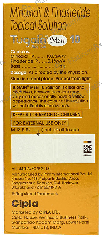 Tugain Men 10% Solution 60ml
