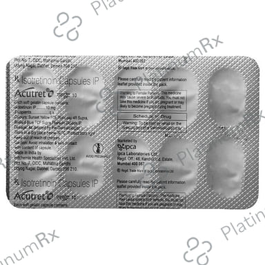 Acutret 10mg Capsule 10s
