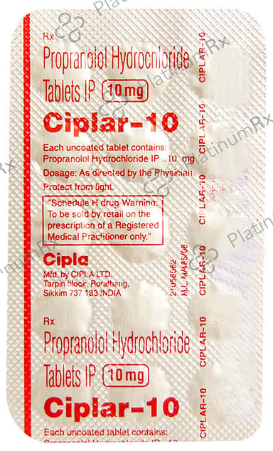 Ciplar 10mg Tablet 15s