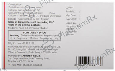 Estrabet 2mg Tablet 28s