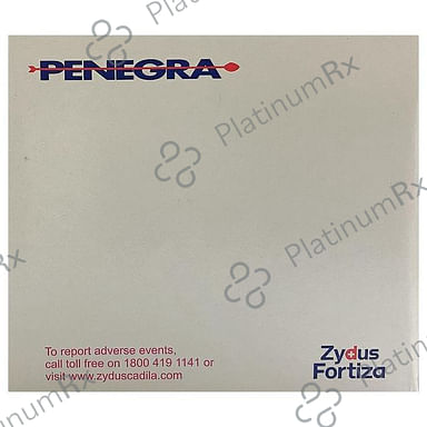 Penegra 100mg Tablet 4s