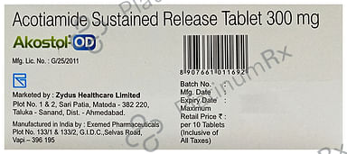 Akostol-OD Tablet SR