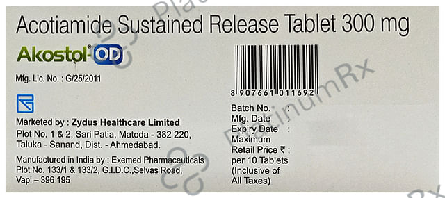 Akostol-OD Tablet SR