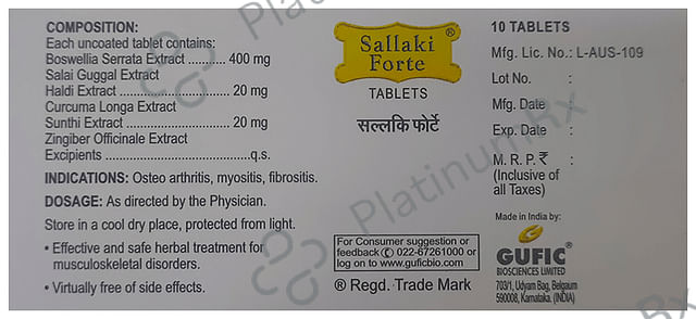 Sallaki Forte Tablet