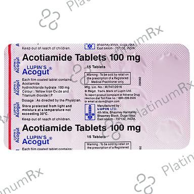 Acogut 100mg Tablet 15s