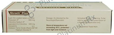 Strocit Plus 500/800mg Tablet 10s