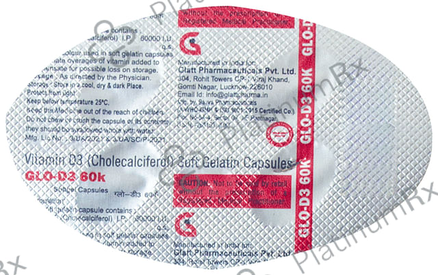 Glo-D3 60K Softgel Capsule