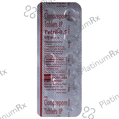 Petril 0.5 Tablet 10 Tablet