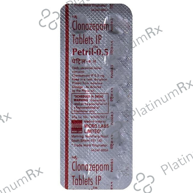 Petril 0.5 Tablet 10 Tablet