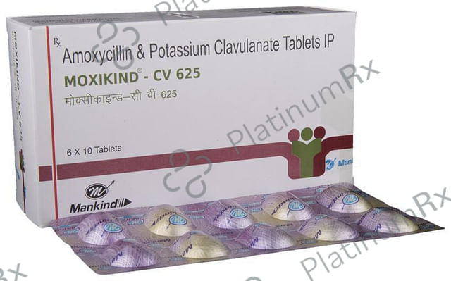 Moxikind CV 625mg Tablet 10s