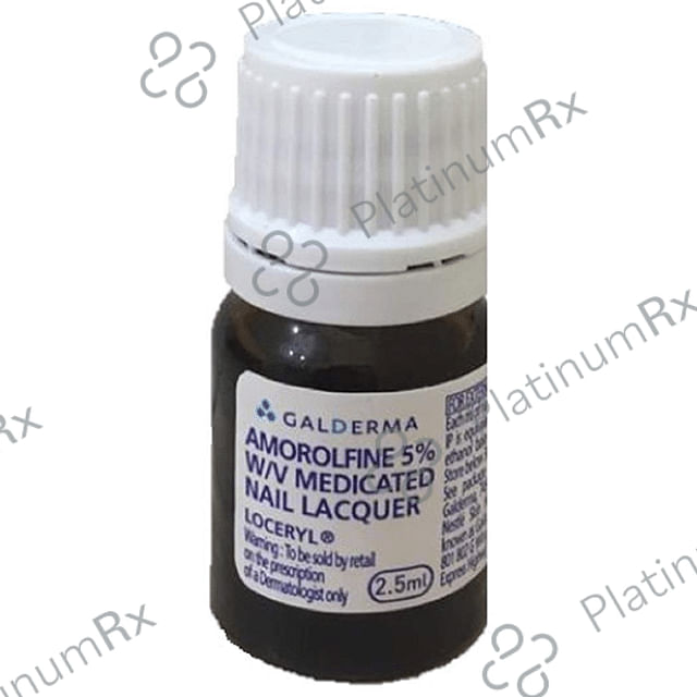 Loceryl 5% Nail Lacquer 1s