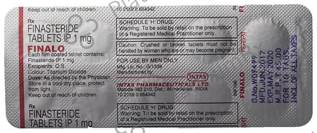 Finalo 1mg Tablet 10s