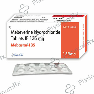 Mebastar 135mg Tablet 10s