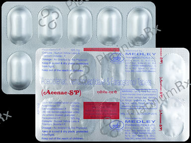 Acenac SP 100/325/10mg Tablet 10s