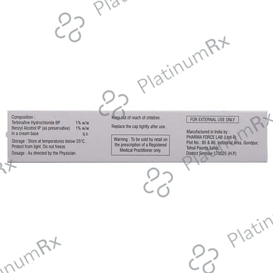 Terbinaforce 1% Cream 10gm
