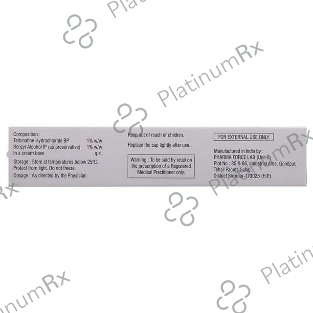 Terbinaforce 1% Cream 10gm