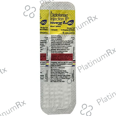 Voveran AQ 75mg Injection 1ml