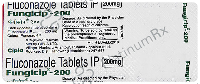 Fungicip 200mg Tablet 1s
