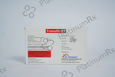 Tranefit ET 250/250mg Tablet 10s