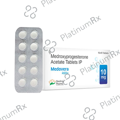 Medovera 10mg Tablet 10s